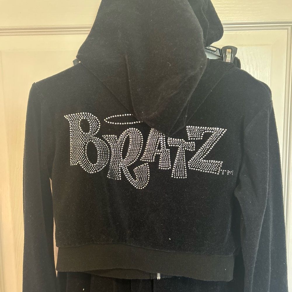 Dolls Kill Black Bratz Kids Hoodie